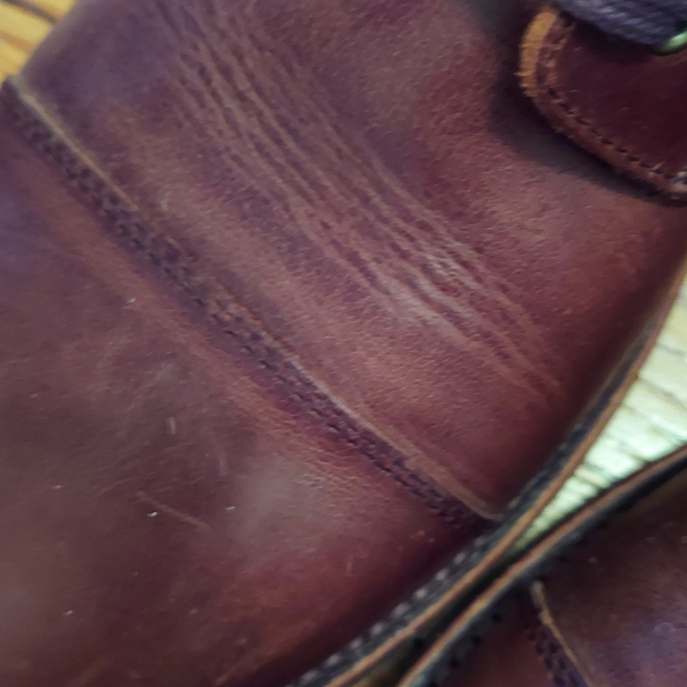 JCREW'S BROWN LEATHER BOOTS, Men's size 11 - Picture 9 of 10